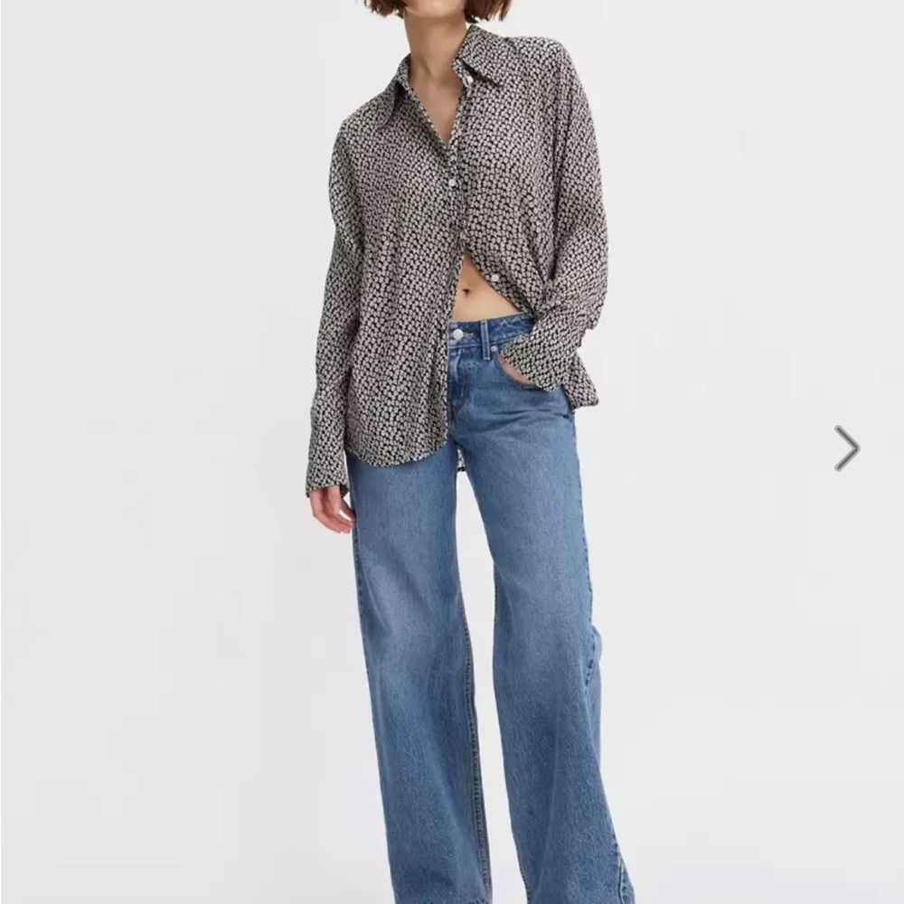 Levi low loose jeans